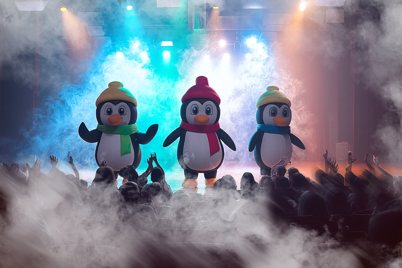 Детский спектакль. Ёлка для детей. Шоу пингвинов Белгород 2026