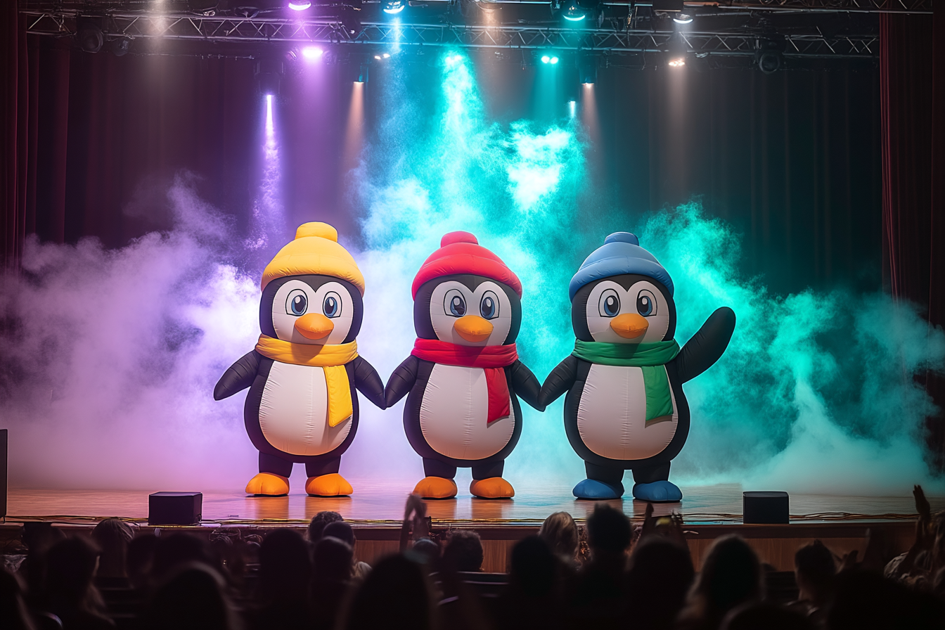 Детский спектакль. Ёлка для детей. Шоу пингвинов Белгород